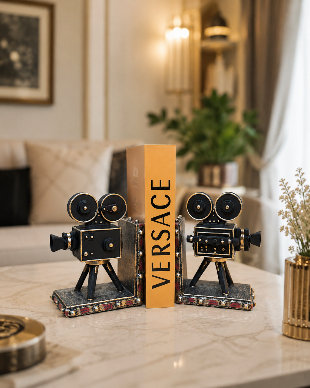 CAMERA BOOK END 20262